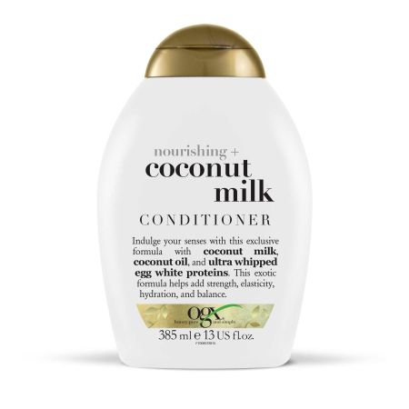 Ogx Cononut Milk Conditioner Acondicionador fortalecedor e hidratante del cabello con leche de coco 385 ml