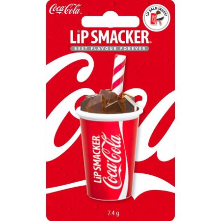 Lip Smacker Coca Cola Original Granizado Lip Balm Bálsamo labial con diseño único suaviza e hidrata con delicioso y original sabor a coca cola