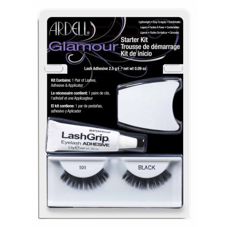 Ardell  Pestañas postizas pack 2 ud+ pegamento 110 demi black