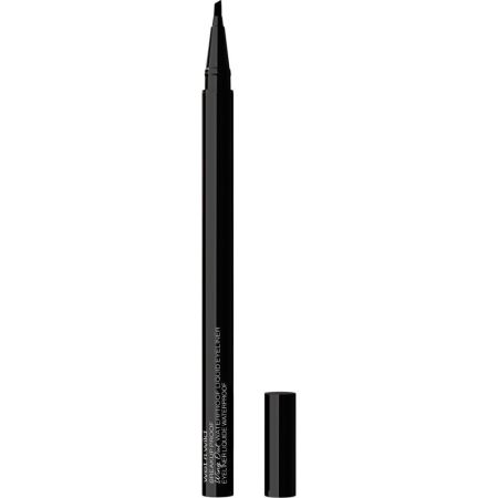 Wet N Wild Breakup Proof Wing Out Waterproof Liquid Eyerliner Delineador de ojos resistente al agua con pincel ultraplano en ángulo para crear líneas definidas hasta 16 horas