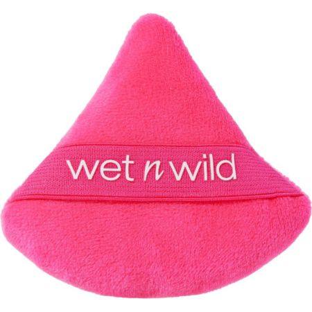 Wet N Wild Powder Puff Houppette Esponja de maquillaje para polvos compactos o sueltos difumina sin esfuerzos para acabado impecable