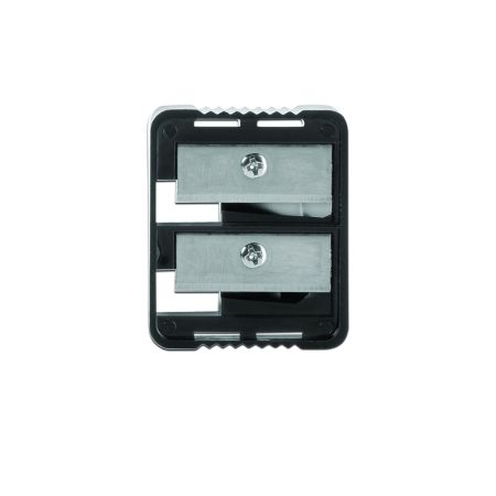 Wet N Wild Dual Pencil Sharpener Sacapuntas doble diseñado con cuchillas afiladísimas para mantener los lápices de todos los tamaños perfilados