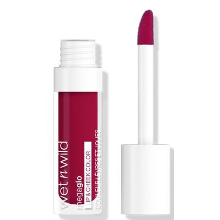 Wet N Wild Megaglo Lip & Check Color Colorete y barra de labios líquida añade un toque de color natural a labios y mejillas