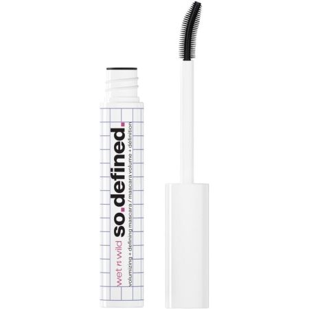 Wet N Wild So.Defined.Voluminizing + Defining Mascara Máscara de pestañas pigmentada y no apelmaza para volumen y definición intenso