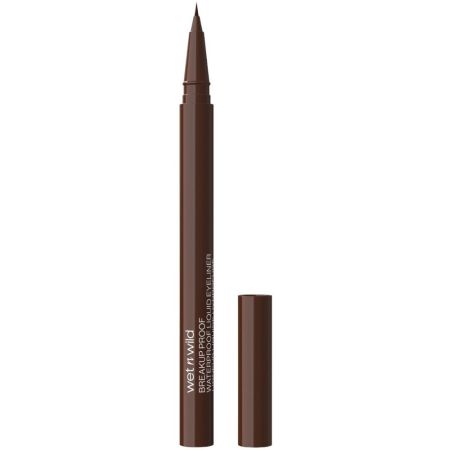 Wet N Wild Breakup Proof Waterproof Liquid Eyerliner Delineador de ojos líquido resistente al agua súperpigmentado acabado mate 16 horas