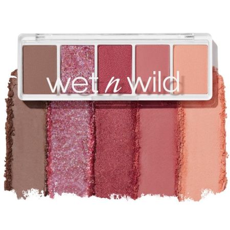 Wet N Wild Color Icon 5 Pan Palette Paleta de sombras de ojos aplicación suave y difuminado perfecto con color duradero 5 tonos