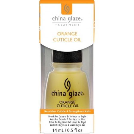 China Glaze Orange Cuticle Oil Aceite nutritivo tratamiento calmante y reparador de cutículas dañadas y secas
