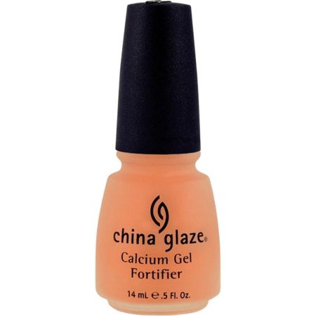 China Glaze Calcium Gel Fortifier Esmalte de uñas tratamiento fortalecedor de gel con calcio