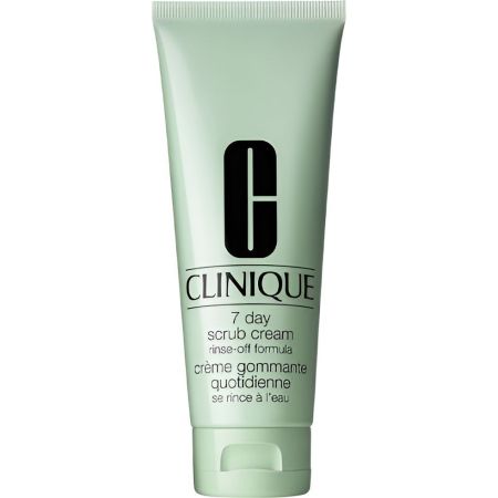 Clinique 7 Day Scrub Cream Exfoliante cremoso con finos gránulos elimina células muertas pule limpia poros y refina 100 ml