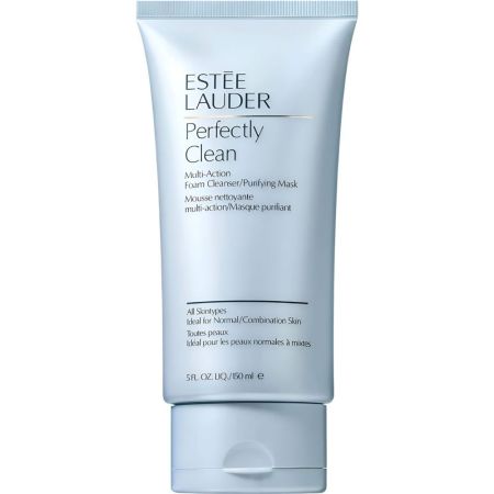 Estee Lauder Perfectly Clean Multi-Action Purifying Mask Jabón espumoso refrescante limpia en profundidad con delicadeza 150 ml