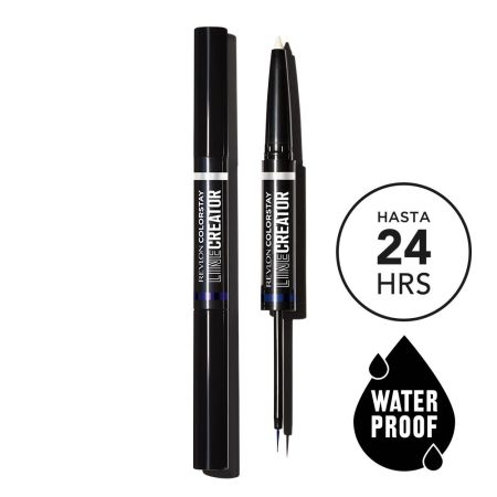 Revlon Colorstay Linecreator Waterproof Delineador de ojos de doble punta resistente al agua con rico e intenso color