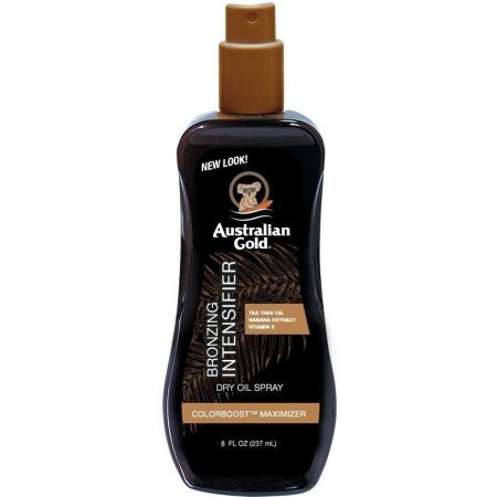 Australian Gold Bronzing Intensifier Dry Oil Spray Aceite corporal intensificador del bronceado hidrata y acondiciona la piel 237 ml