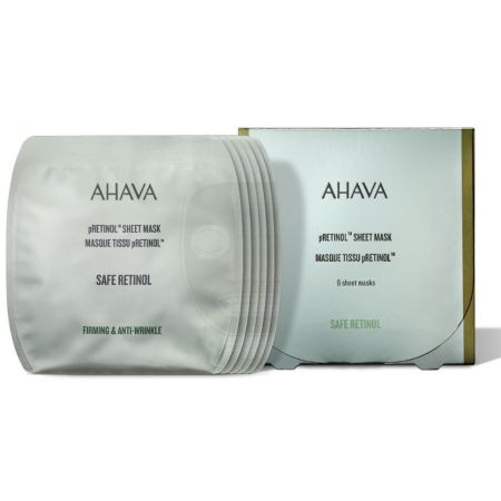 Ahava Firming & Anti-Wrinkle Pretinol Sheet Mask Mascarilla facial concentrada antiedad 16 ml