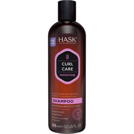 Hask Curl Care Moisturizing Shampoo Hydratant Champú mantiene y protege los rizos 355 ml