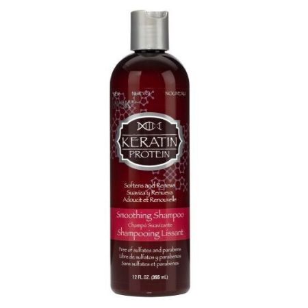 Hask Keratin Protein Smoothing Shampoo Champú repara el daño reduce la rotura el tiempo de secado y electricidad estática 355 ml
