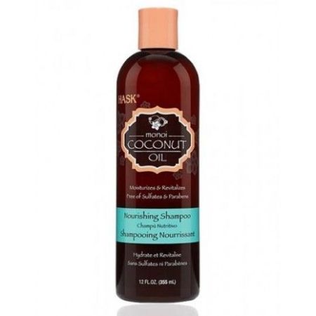 Hask Monoi Coconut Oil Nourishing Shampoo Champú cabello suave sedoso y brillante 355 ml
