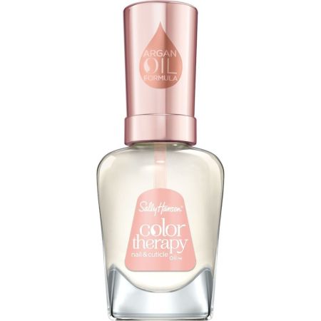 Sally Hansen Color Therapy Nail & Cuticle Oil Aceite hidratante y nutritivo restaura el resplandor de uñas y cutículas para aspecto más saludable