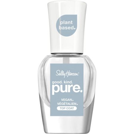 Sally Hansen Good. Kind. Pure. Top Coat Tratamiento superior vegano mantiene un color y brillo deslumbrante para aspecto saludable