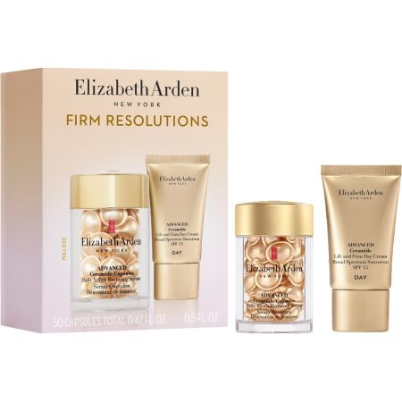 Elizabeth Arden Advanced Ceramide Capsules Daily Restoring Serum Estuche Sérum reparador y rejuvenecedor en cápsulas para una piel firme suave y saludable 30 uds