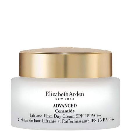Elizabeth Arden Advanced Ceramide Lift And Firm Day Cream Spf 15 Pa++ Crema facial de día reafirmante alisa arrugas refuerza la barrera y reafirma piel más joven 50 ml