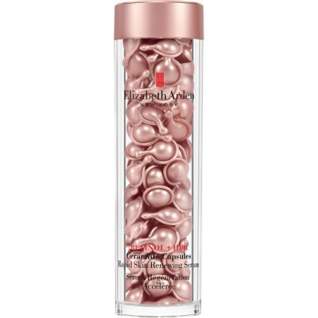 Elizabeth Arden Retinol + Hpr Ceramide Capsules Rapid Skin Renewing Serum Sérum alisador de arrugas en cápsulas suaviza retexturiza unifica el tono e ilumina