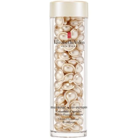 Elizabeth Arden Hyaluronic Acid+Peptides Capsules Hydra-Plumping Serum Sérum en cápsulas refuerza el colágeno natural de la piel mejora la firmeza y redefine el contorno facial