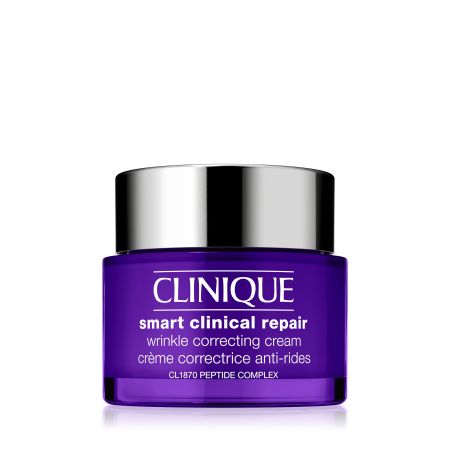 Clinique Smart Clinical Repair Wrinkle Correcting Cream Crema de día hidratante y ultranutritiva corrige líneas y arrugas para una piel más elástica y rejuvenecida