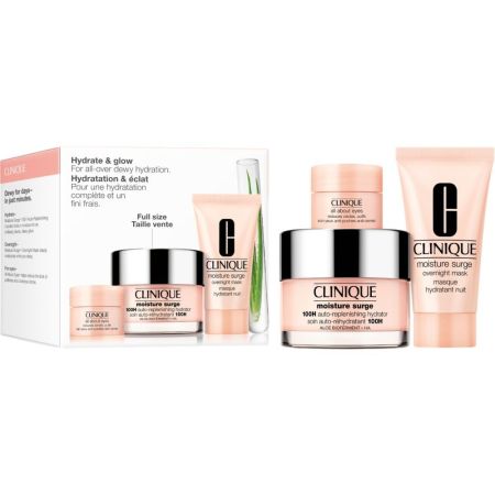 Clinique Moisture Surge 100h Estuche Crema de día hidratante y refrescante prenetra en más 10 capas de profundidad para piel suave y fresca 50 ml