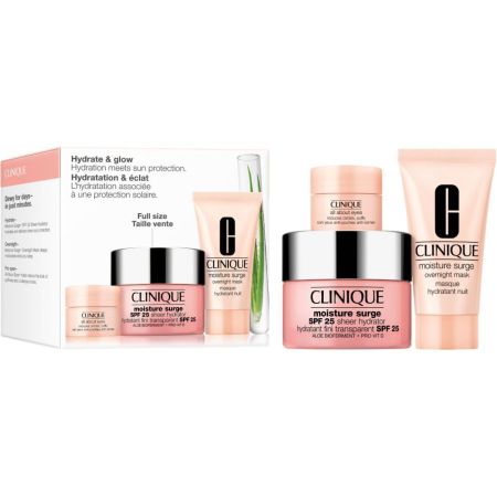 Clinique Moisture Surge Spf 25 Estuche Crema de día hidratante y luminosa con factor de protección solar 50 ml