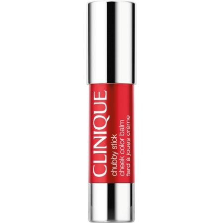 Clinique Chubby Stick Cheek Color Balm Colorete en barra ofrece color regulable para acabado cremoso natural fresco luminoso y de larga duración