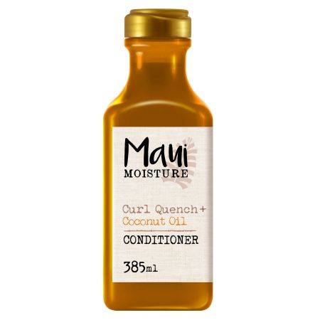 Maui Moisture Curl Quench + Coconut Oil Conditioner Acondicionador con aceite de coco rizos definidos suaves y brillantes 385 ml