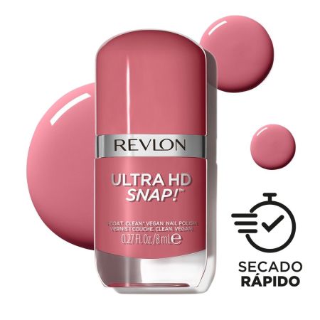 Revlon Ultra Hd Snap! Esmalte de uñas de secado rápido y alta cobertura