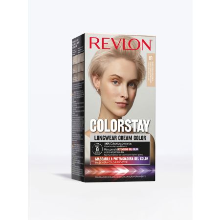 Revlon Colorstay Longwear Cream Color Tinte sin amoníaco potenciador del color para un 100% cobertura de canas