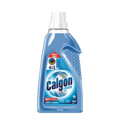 Calgon Power Gel 4en1 Gel para lavadora elimina cal suciedad y malos olores 750 ml
