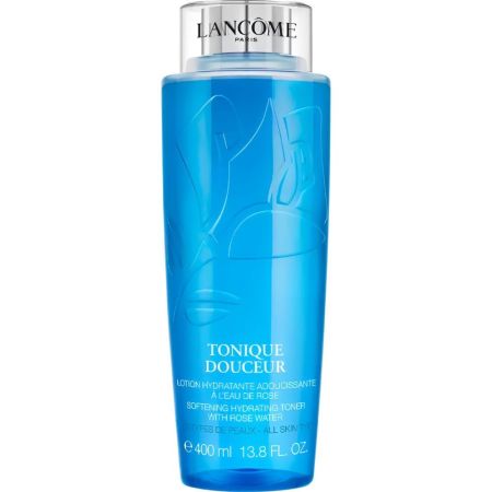Lancôme Tonique Douceur Lotion Hydratante Adoucissante Tónico facial hidratante y refrescante sin alcohol tonifica y afina la textura eliminando impurezas 400 ml