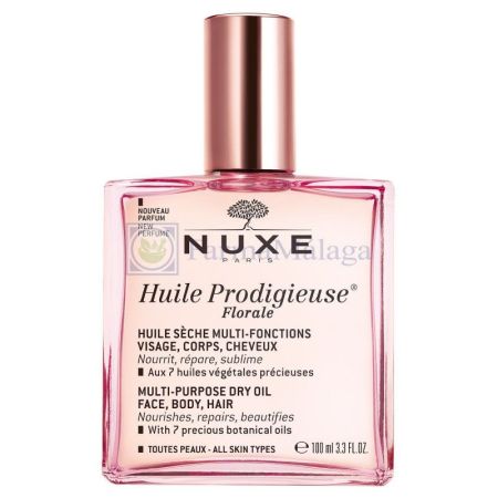 Nuxe Huile Prodigieuse Florale Aceite nutre repara y sublima el rostro el cuerpo y el cabello con fragancia floral 100 ml