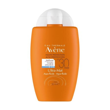 Avène Ultra-Mat Aqua-Fluide Spf 30 Potector solar facial matificante con complejos antioxidantes 50 ml