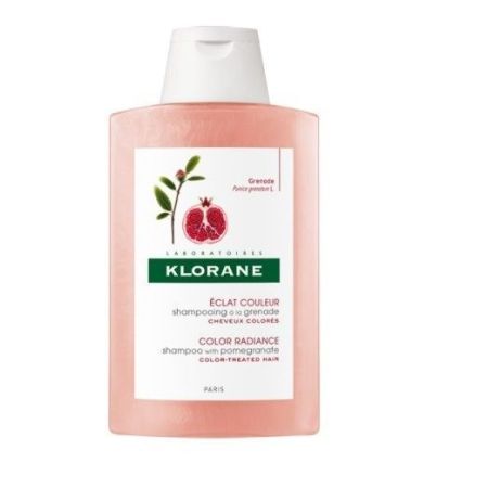 Klorane Color Radiance Shampoo With Pomegranate Champú captura y fija el color para reavivar la coloración 400 ml