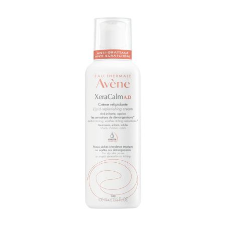 Avène Xeracalm A.D Crème Relipidante Crema corporal nutre la sequedad moderada y calma las sensaciones de picor 400 ml