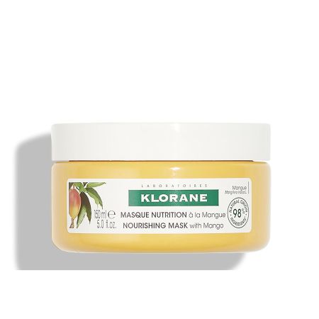 Klorane Nourishing Mask With Mango Mascarilla nutritiva intensa hidrata en profundidad para cabello seco 150 ml