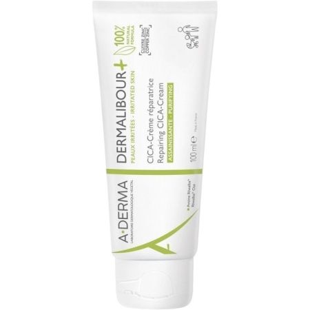 A-Derma Dermalibour+ Cica-Crème Réparatrice Assainissante-Purifying Crema facial vegana reparadora y purificadora calma repara y alivia 24 horas 50 ml