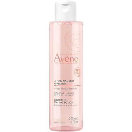 Avène Lotion Tonique Apaisante Loción facial tónica calmante y protectora tonifica limpia equilibra y aporta suavidad 200 ml