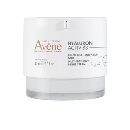 Avène Hyaluron Active B3 Crème Multi-Intensive Nuit Crema de noche antiedad regeneradora reparadora y antiarrugas 50 ml