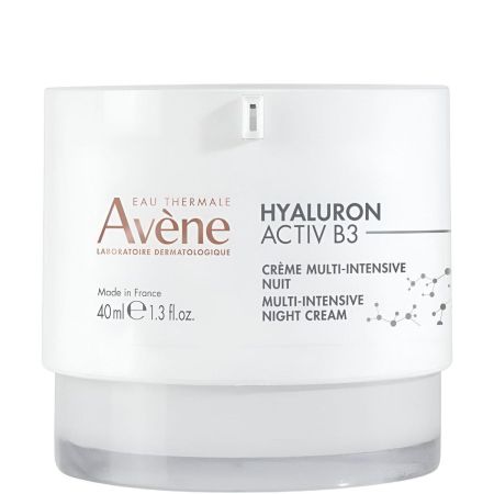 Avène Hyaluron Activ B3 Crème Multi-Intensive Nuit Crema facial de noche antiedad regeneradora reparadora y antiarrugas 40 ml