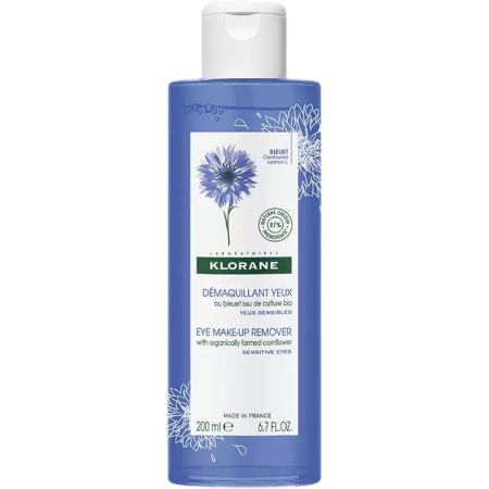 Klorane Aciano Bio Desmaquillante De Ojos Desmaquillante de ojos elimina el maquillaje de forma suave y eficaz respetando la zona sensible 200 ml