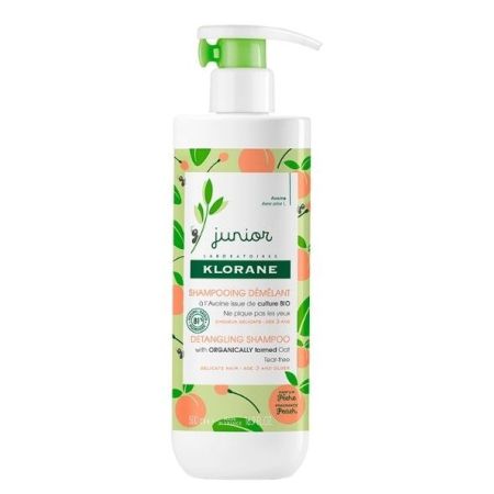Klorane Junior Detangling Shampoo With Organically Farmed Oat Champú desenredante infantil con acción calmante para unos efectos relajantes 500 ml