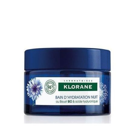 Klorane Bain D'Hydratation Nuit Bálsamo facial fundente rellena tersa y aporta luminosidad 50 ml