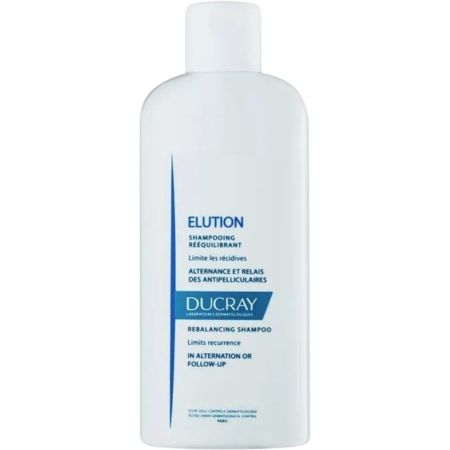 Ducray Elution Shampooing Rééquilibrant Champú anticaspa y calmante limpia con suavidad 400 ml