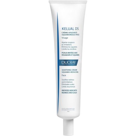 Ducray Kelual Ds Crème Apaisante Squamoréductrice Crema hidratante elimina las escamas y sanea la piel 40 ml