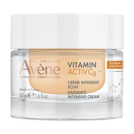 Avène Vitamine Cg Crème Intensive Éclat Crema intensiva iluminadora y concentrada alisa arrugas reduce manchas y unifica el tono 50 ml